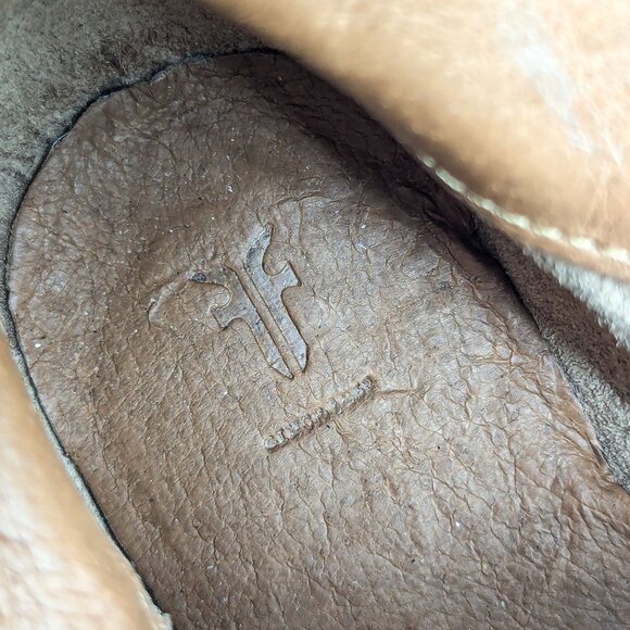 Frye Wmn Melissa Button Zipper Black Leather Equestrian Riding Tall Boots sz 8.5 - Picture 6 of 11